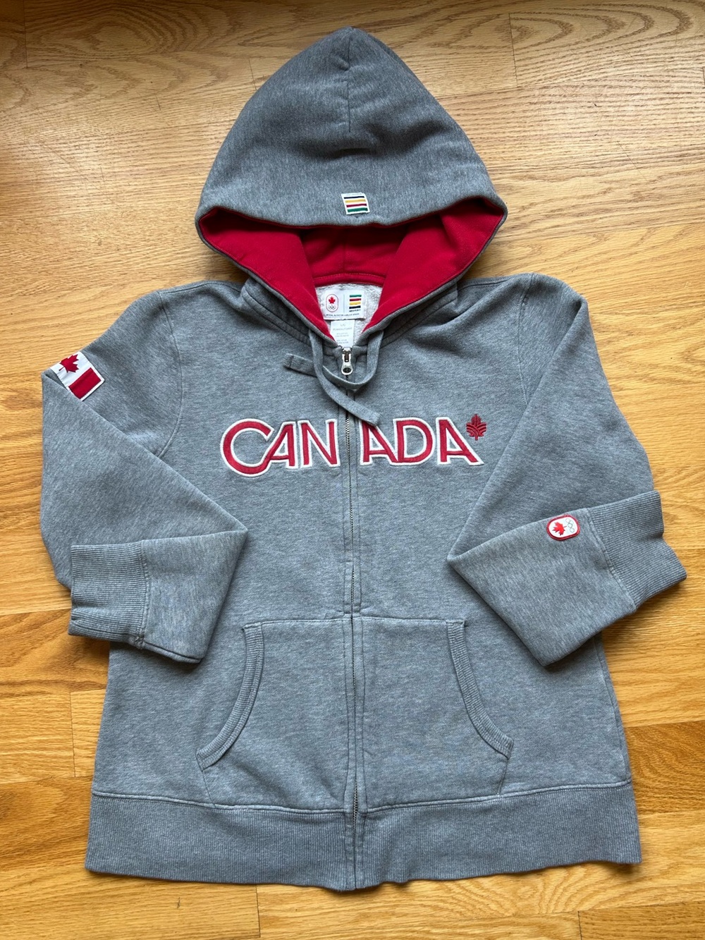 HBC Team Canada Official Olympic Outfitter Zip-Up Hoodie - Hudson’s Bay 🇨🇦
